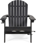 Gray Acacia Wood Folding Adirondack Chair T799