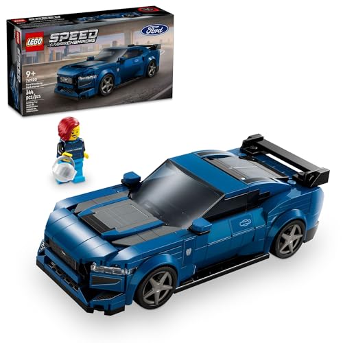 Buildable Blue Sports Car Toy Set Z183