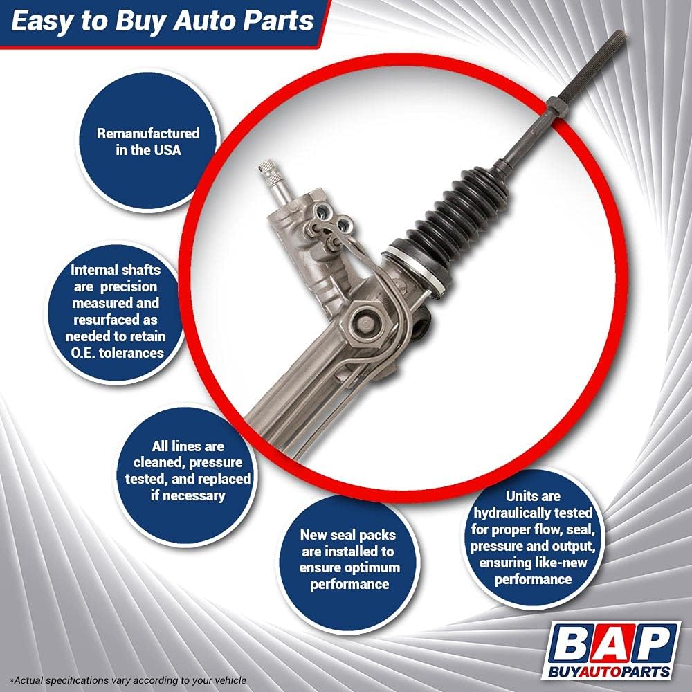 Remanufactured Power Steering Rack And Pinion A73780