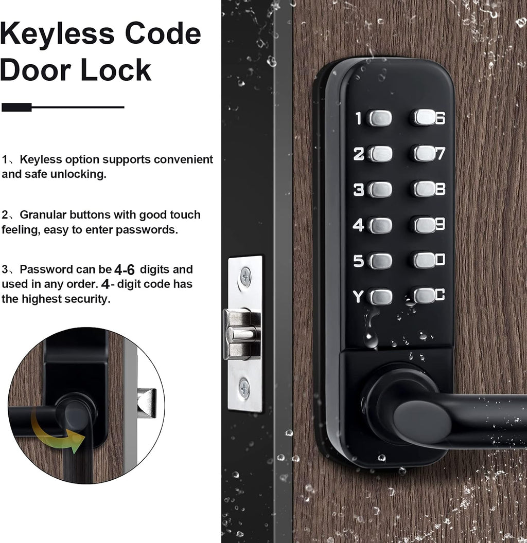 Keypad Deadbolt Door Lock F372