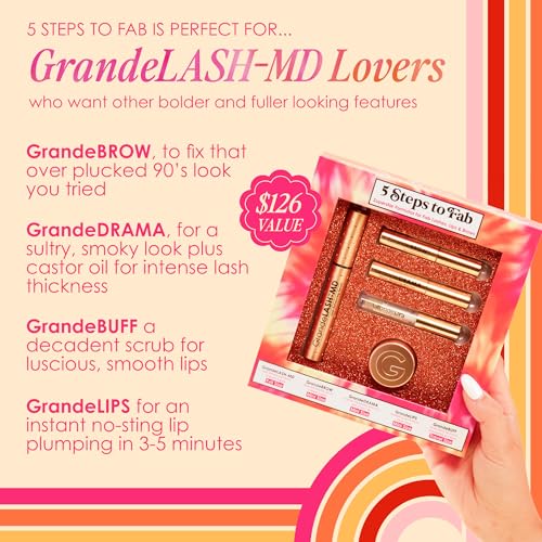 5 Steps to Fab Kit for Longer-Looking Lashes, Fuller-Looking Brows, Plumper-Looking Lips E78424