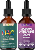 N Acetyl Cysteine 600 mg & Theanine 400 mg Liposomal Liquid Drops W1556