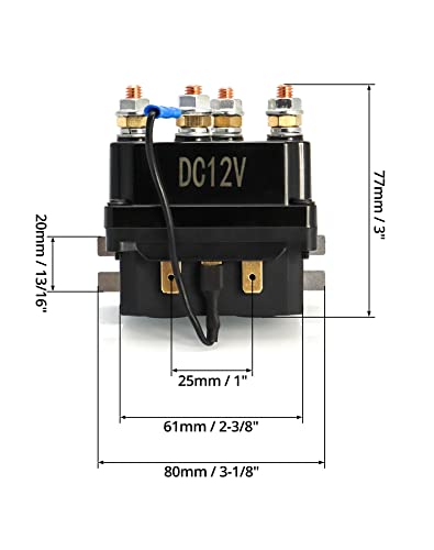 12V 250A Winch Solenoid Relay G580