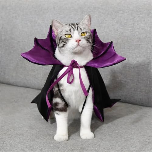 Halloween Pet Cosplay Vampire Cloak Attire L414