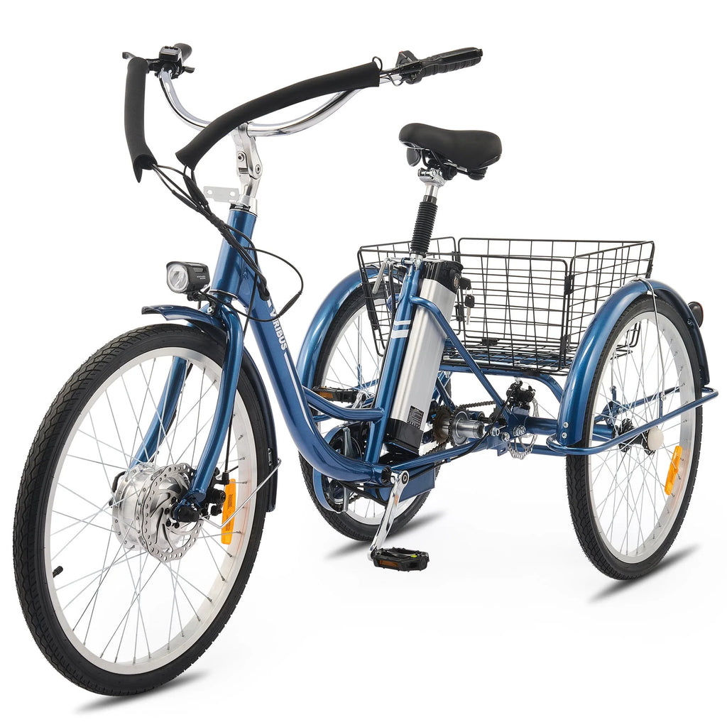 26 Inch 350W Electric Tricycle 36V 10Ah Navy S8665