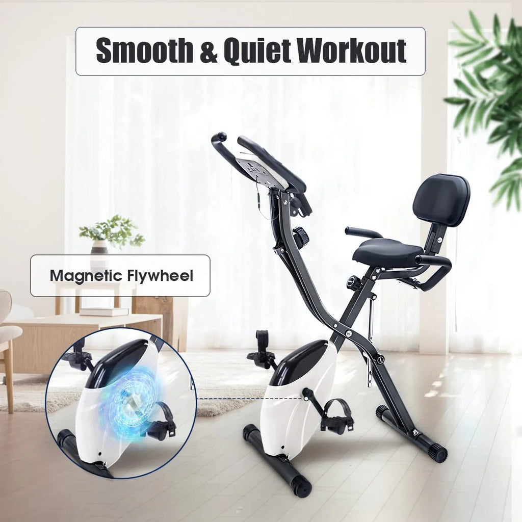 Folding 3-in-1 Recumbent Exercise Bike V7341