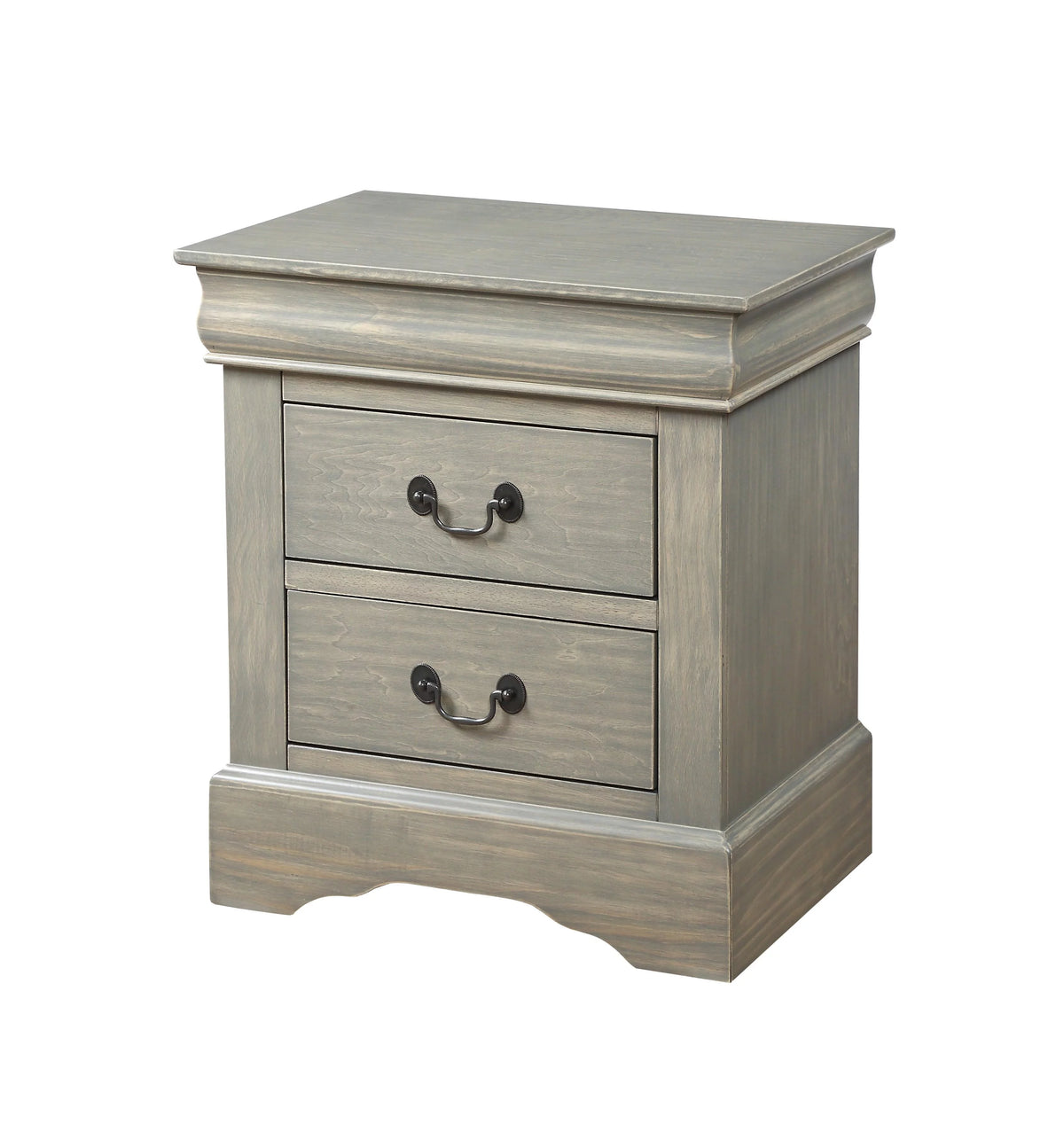 Antique Gray Full 6pcs Bedroom Set S1313