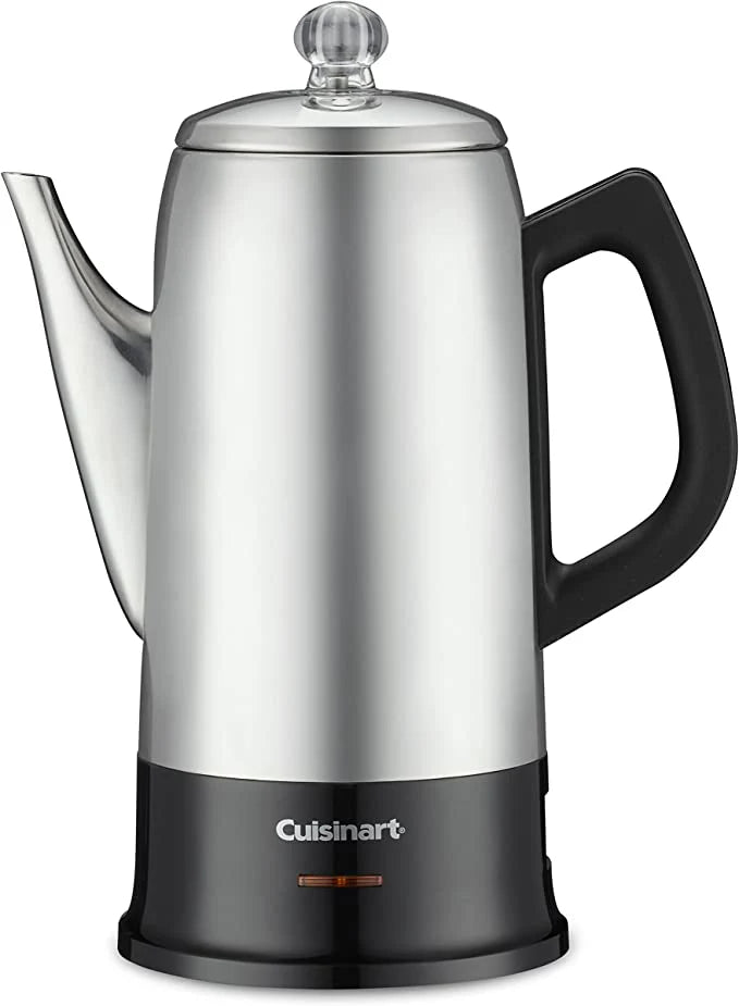 12 Cup Polished Stainless Steel Coffee Percolator R37009