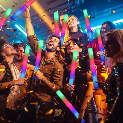 44 PCS Foam Glow Sticks with 3 Modes U249718