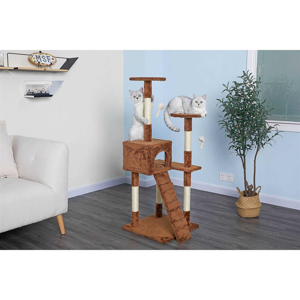 Cat Tree Condo with Sisal Covered Posts I315