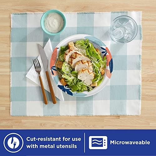 Medium Paper Plates, 8.5 Inch, 90 Count, Microwave-Safe, Disposable B44944