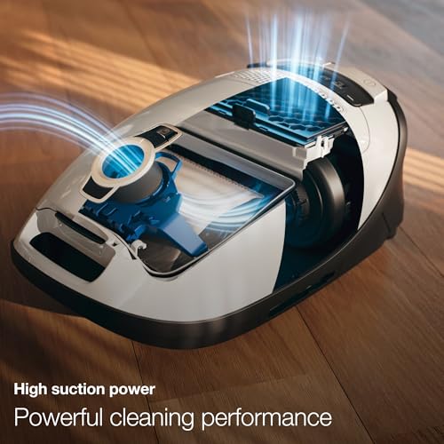 Bagged Canister Vacuum, Lotus White W6797
