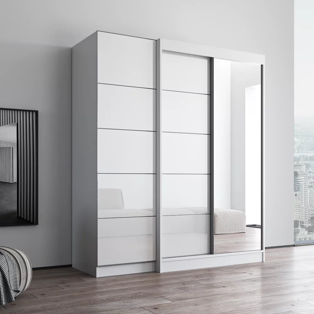 Wardrobe with 1 Mirror D67896