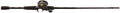 Black Baitcast Reel and Fishing Rod Combo N19780