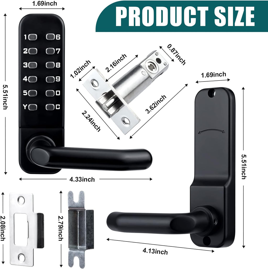 Keypad Deadbolt Door Lock F372