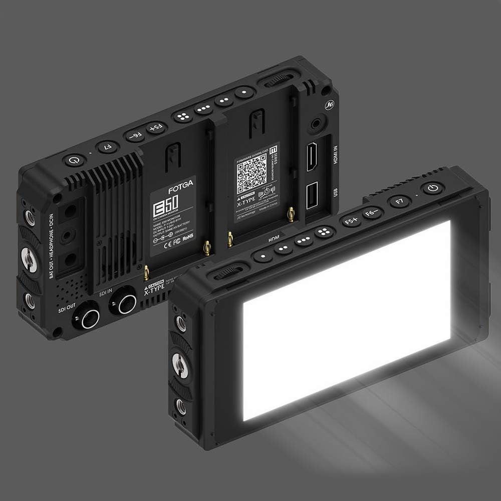 5 Inch IPS DSLR Camera Field Monitor Touch Screen 4K HDMI 3G SDI U7373