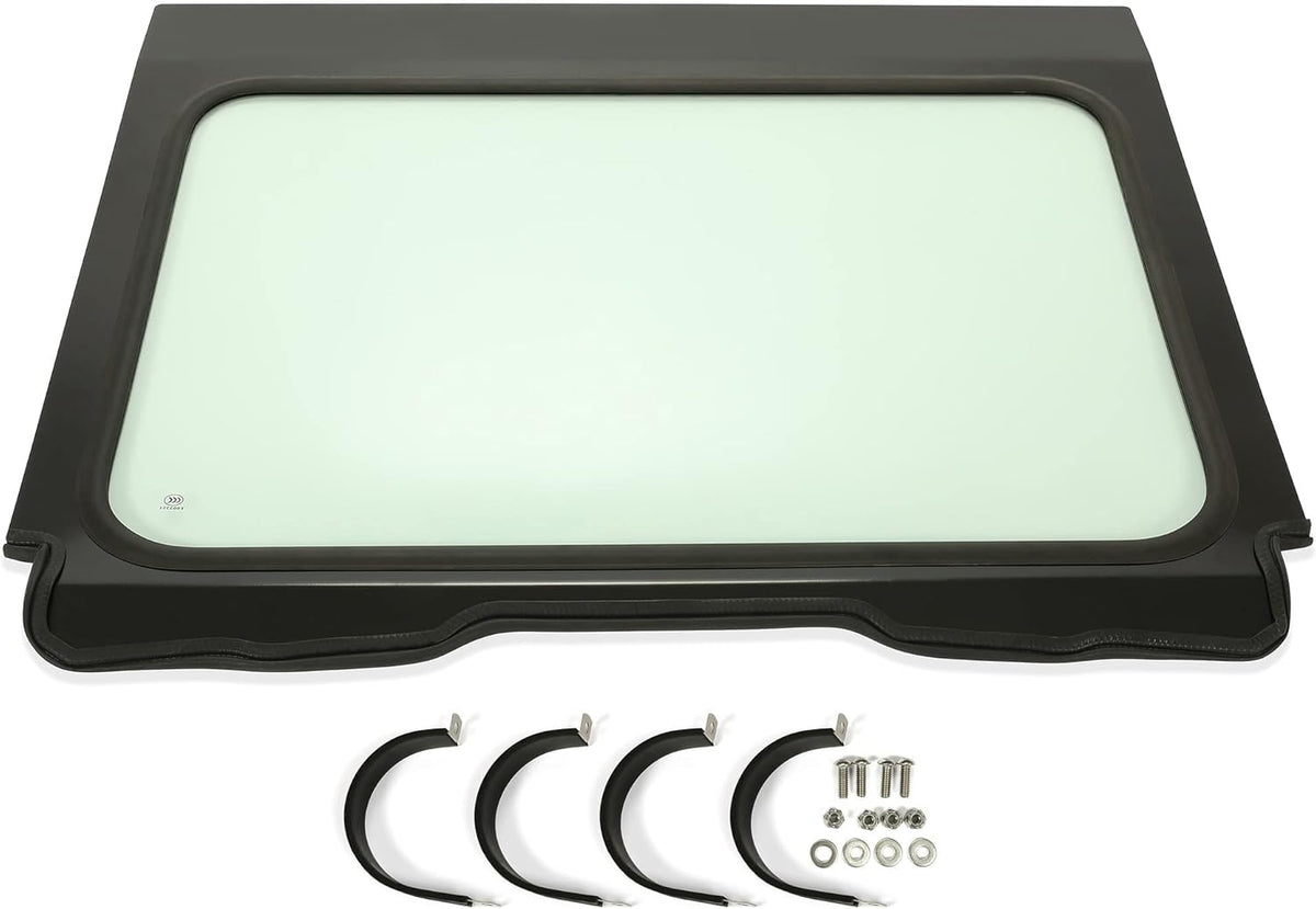 Aluminum Frame Glass Windshield with DOT Safety Glass Y240