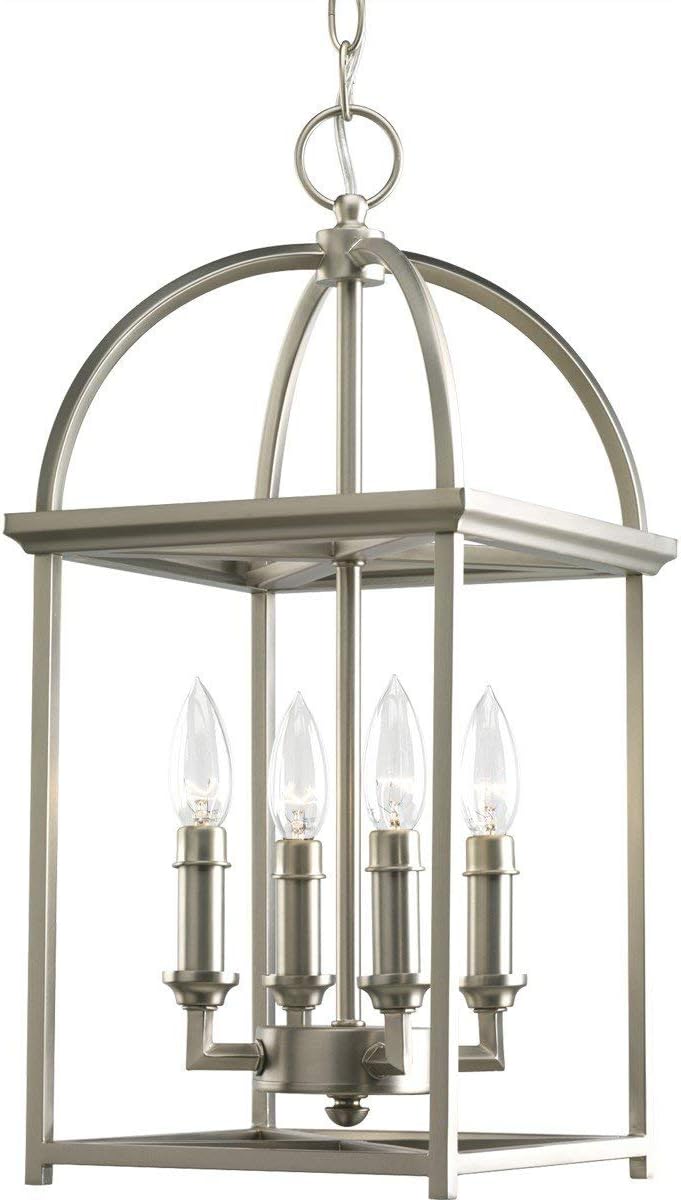 Antique Bronze Four-Light Cage Entry Light T715