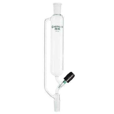 250ml Addition Funnel with PTFE Valve C622