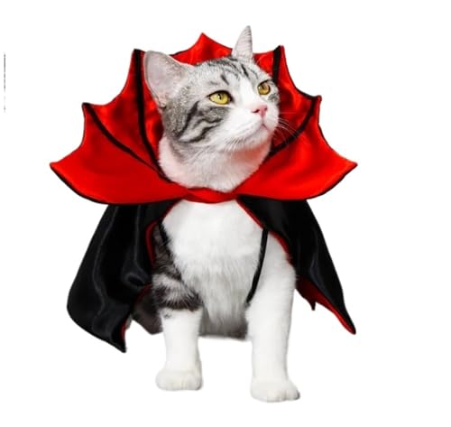 Halloween Pet Cosplay Vampire Cloak Attire L414