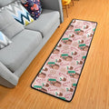 2'x6' Christmas Gingerbread Runner Rug with Rubber Backing P3815