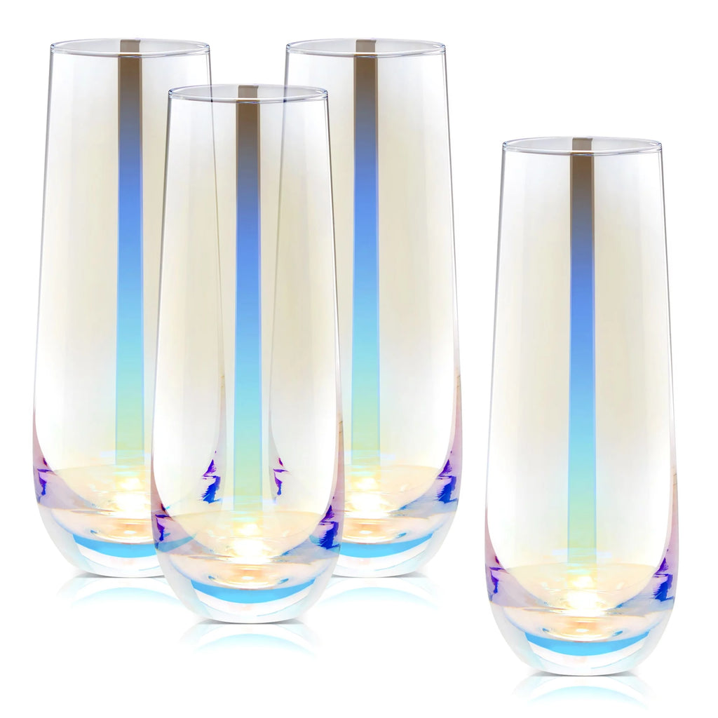 4 Pack 10 oz Stemless Wine Glasses F58424