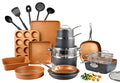 25 Piece Non Stick Cookware Set with Utensils A4842