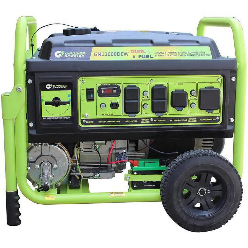 13000-Watt Dual Fuel Portable Generator P376