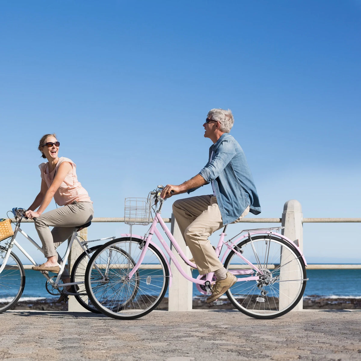 Pink 26in 7 Speed City Bike I178590
