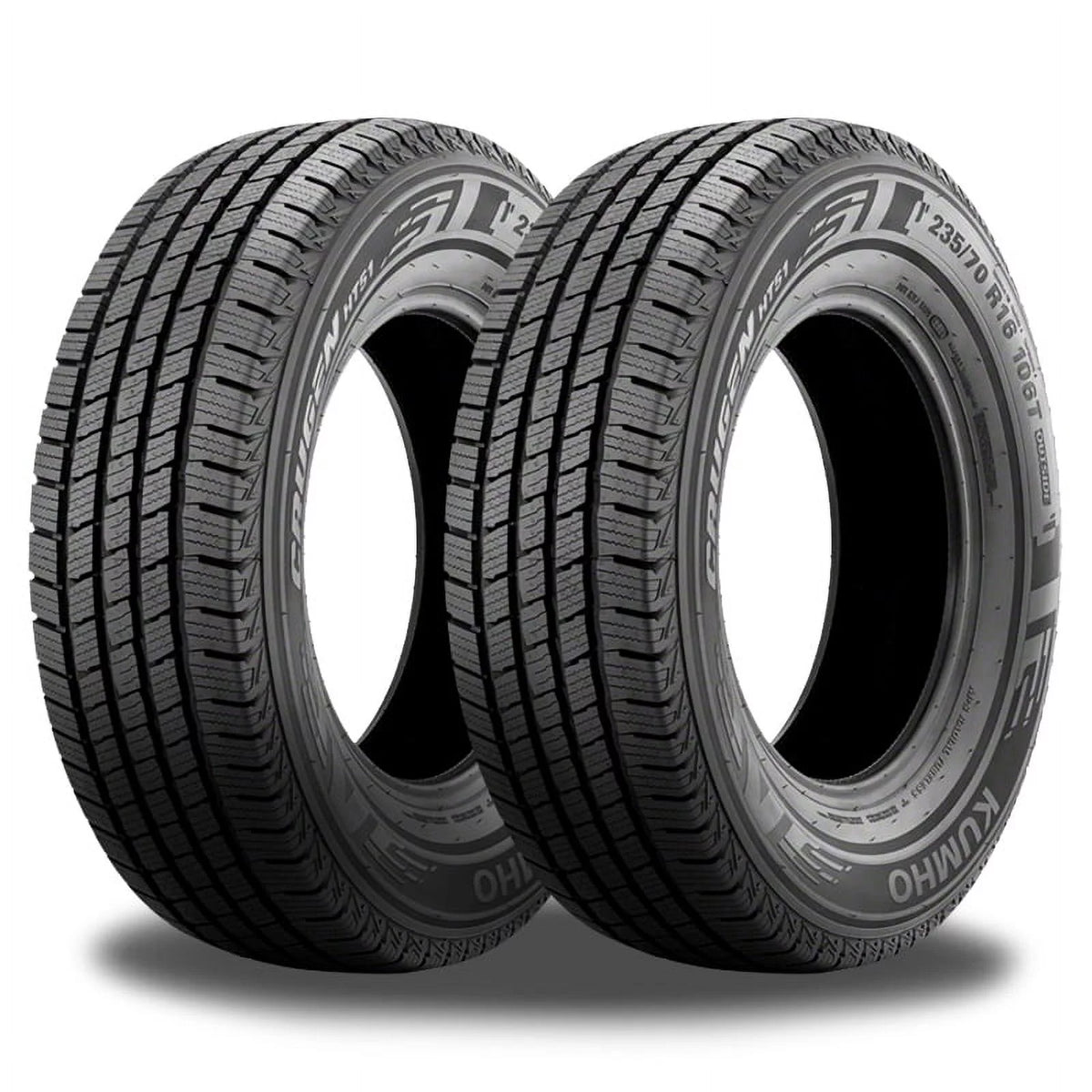 4 Kumho Crugen HT51 265/65R17 112T All Season Tires N439
