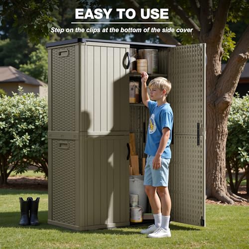 27 Cu.ft Resin Outdoor Storage Shed N7866