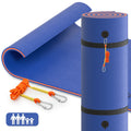 Blue 9x6FT Tear-Resistant XPE Foam Floating Water Mat U405