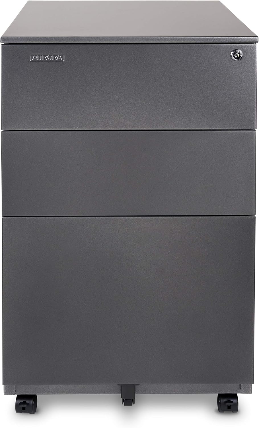 3-Drawer Metal Mobile File Cabinet with Lock S769266