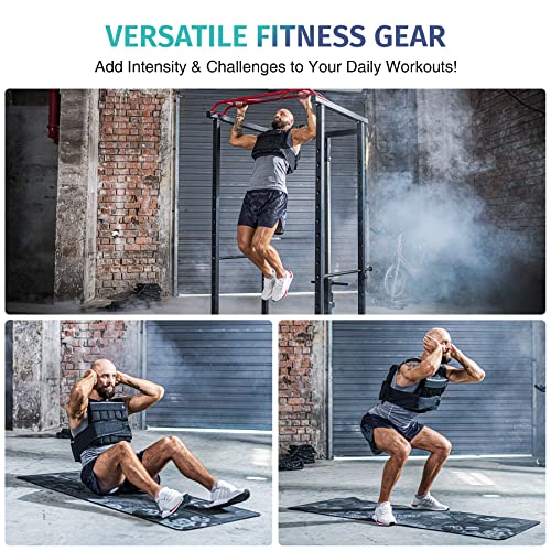 Weighted Vest Adjustable Weights O149