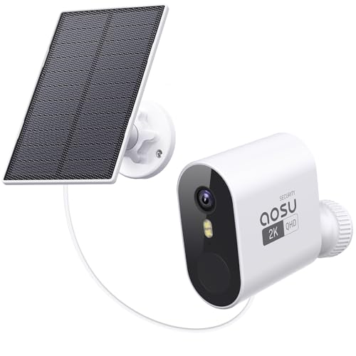 Solar Security Cameras Wireless Outdoor 2K QHD 4-Cam Kit O219