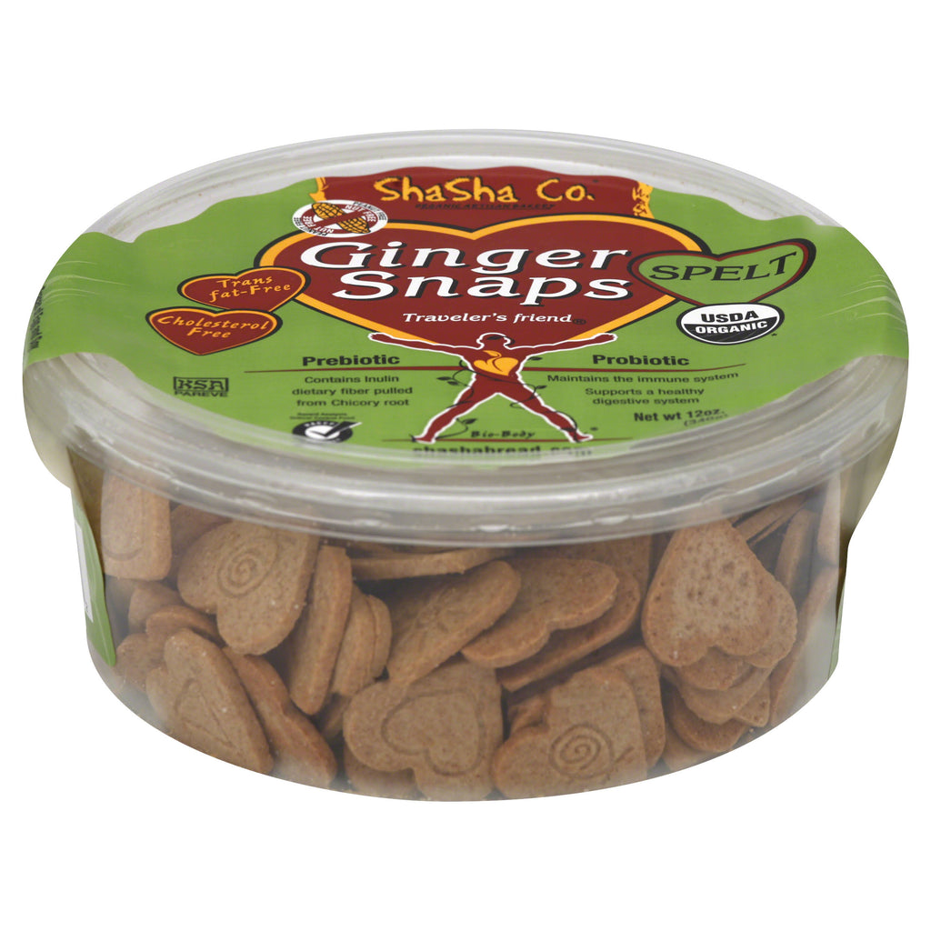 Spelt Gingersnaps 12 oz P400157