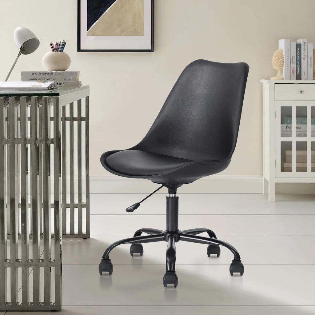 Black Adjustable Height Office Chair I8041