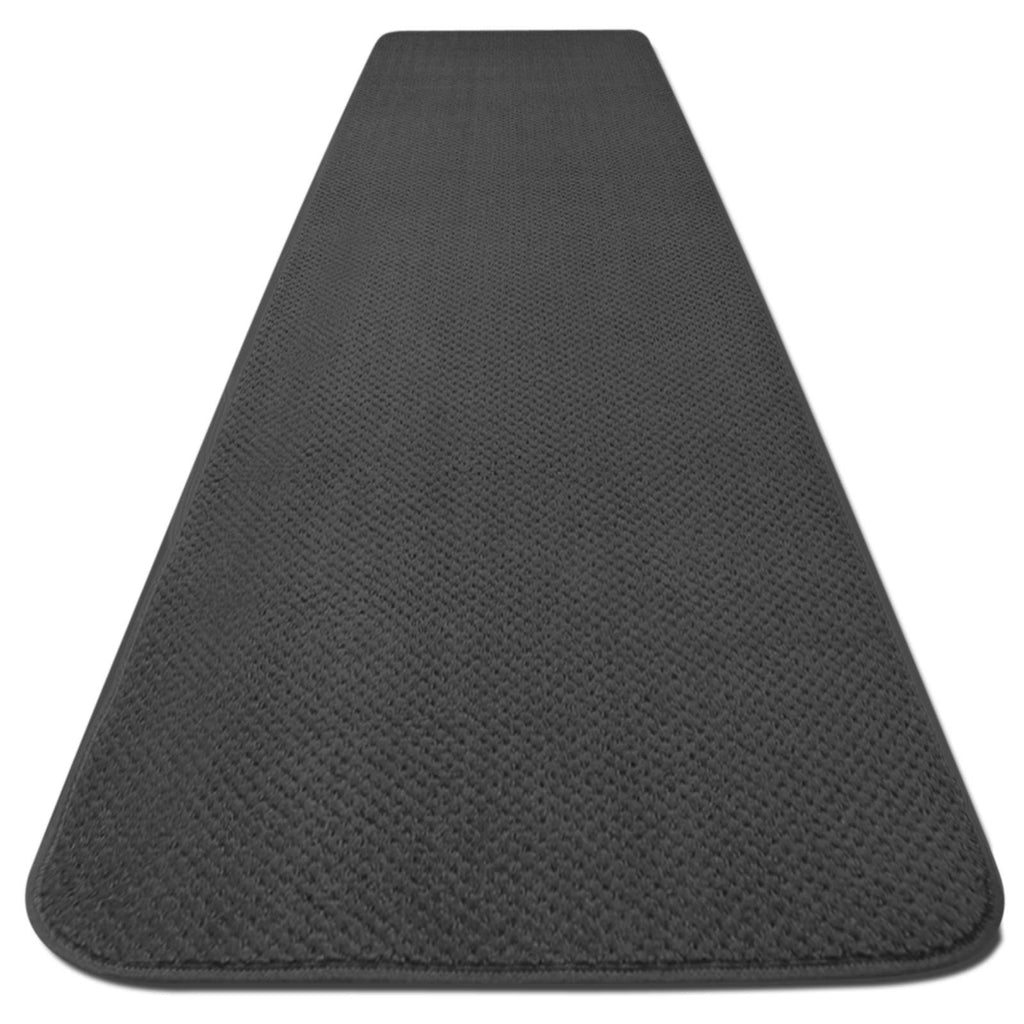 Skid-Resistant Carpet Runner Gray 24 ft. x 27 in. Z11957