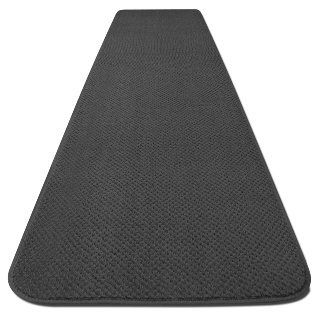 Skid-Resistant Carpet Runner Gray 24 ft. x 27 in. Z11957