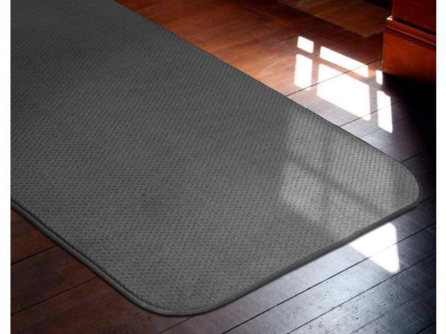 Skid-Resistant Carpet Runner Gray 24 ft. x 27 in. Z11957