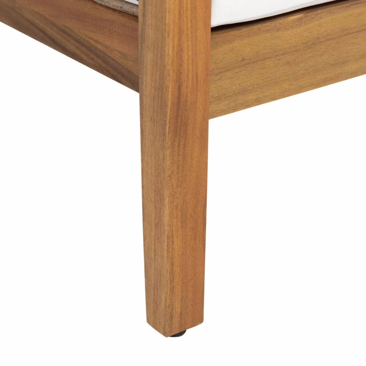 Acacia Wood Club Chairs with Cushions Set of 2 Z728536