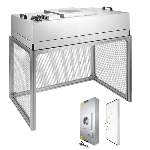 Vertical Laminar Flow Hood HEPA Filter 47.2" x 23.6" x 29" 110V Y175840