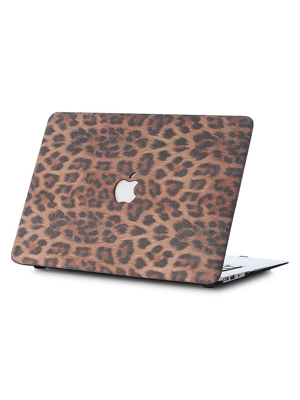 Leopard-Print MacBook Case R542