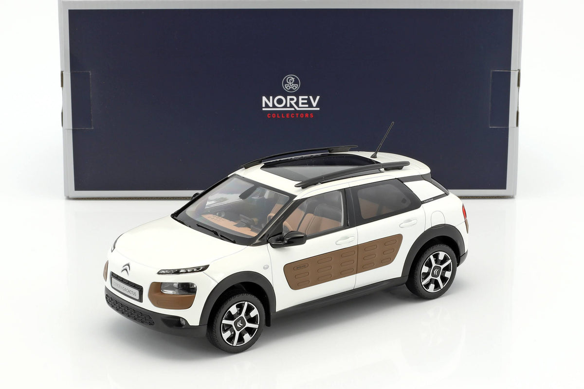 1:18 2014 Citroen C4 Cactus Diecast Model Car Pearl White N651942