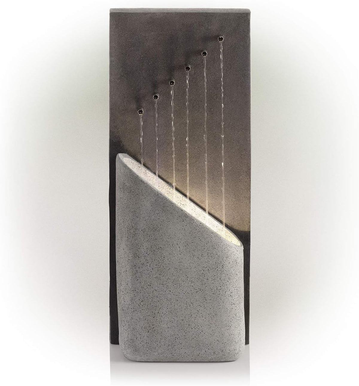 Gray Outdoor Water Fountain W2087