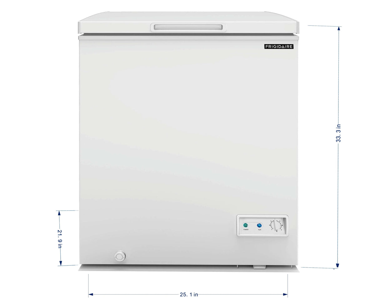 5.0 Cu. ft. White Chest Freezer E3471