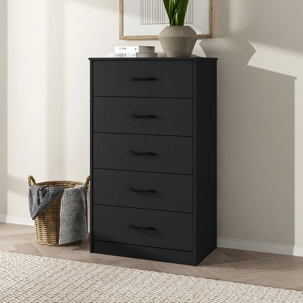 White 5 Drawer Dresser Z2071