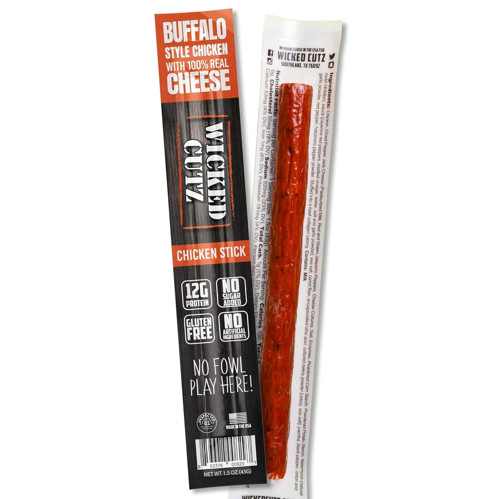 Buffalo Chicken Jerky Sticks 1.5 oz 12-Pack H329