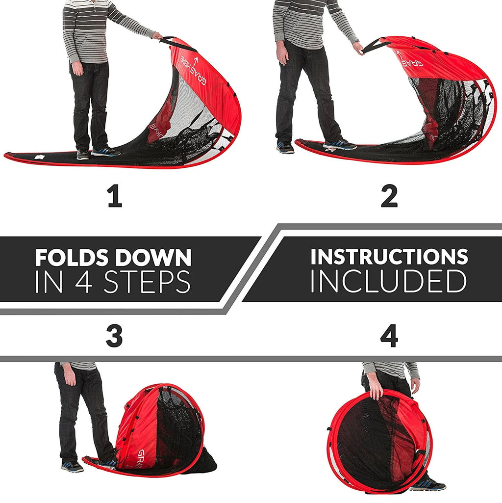 Pop-up Golf Net with Ball Return C5833