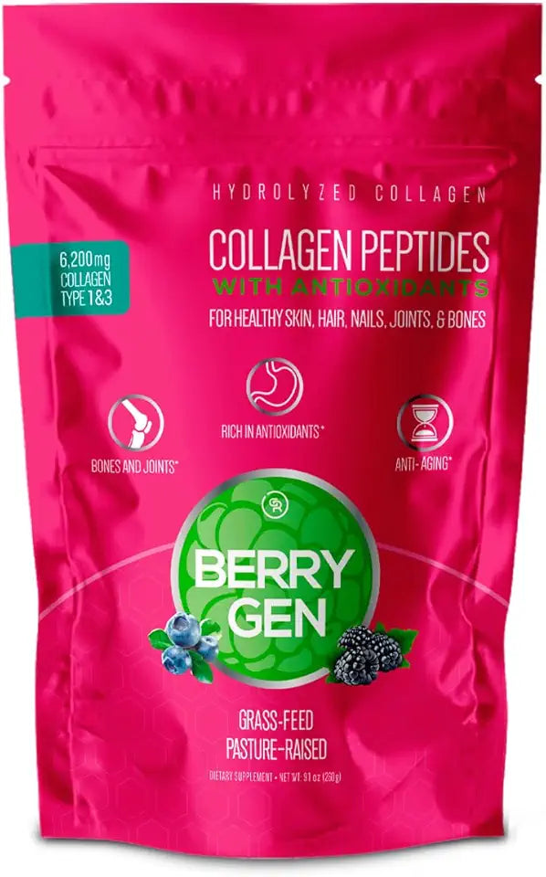Hydrolyzed Collagen Peptides Powder with Antioxidants 260g A980079